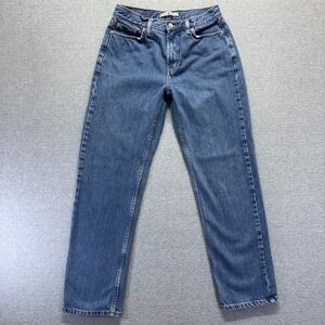 Vintage Tommy Hilfiger Jeans Womens 10 Blue Straight Mid Rise Medium Wash Denim